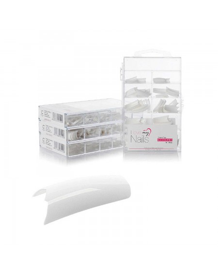Tips W-French White 100unid I Love my Nails