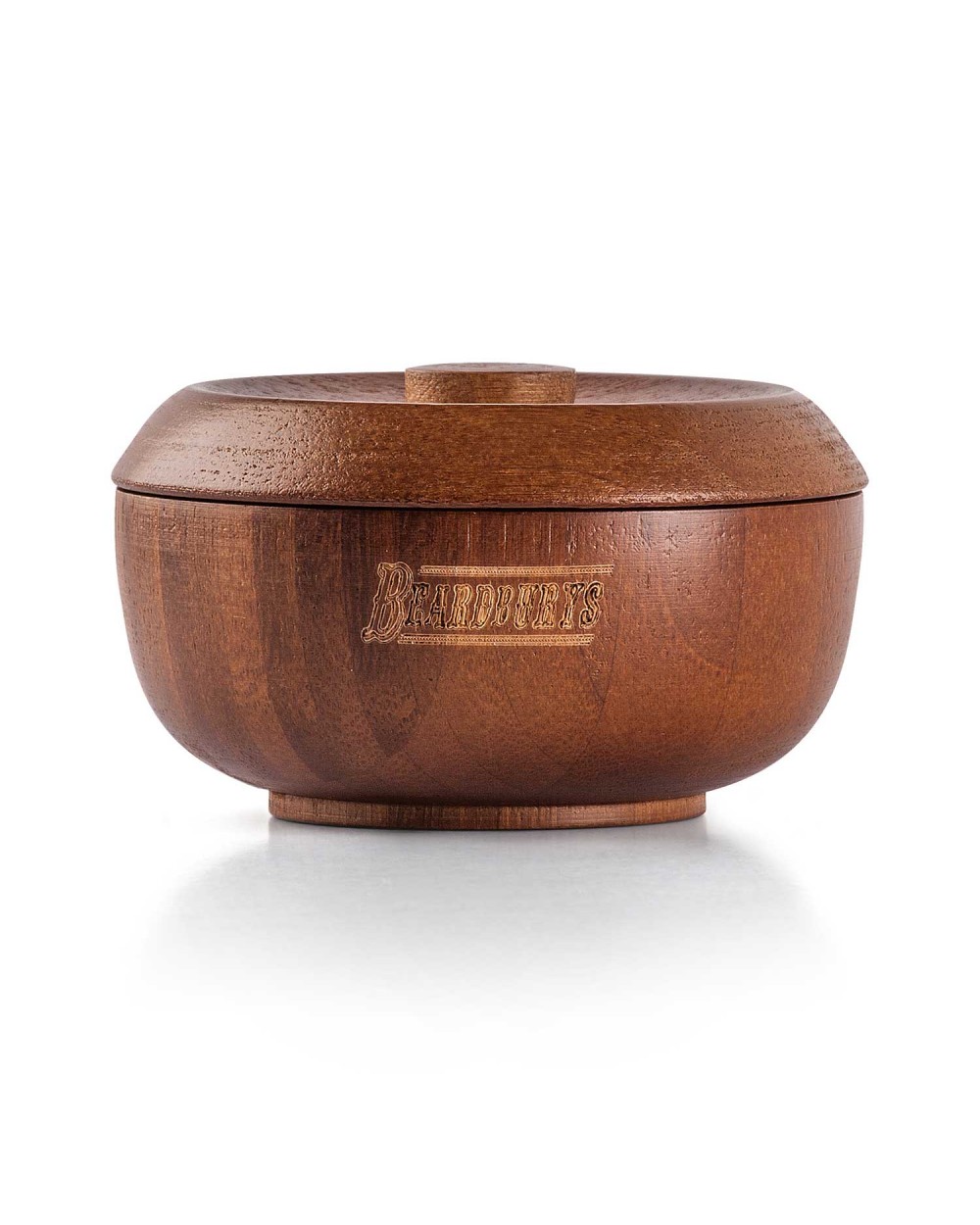 Cuenco de Madera Natural para Afeitado Clásico Beardburys