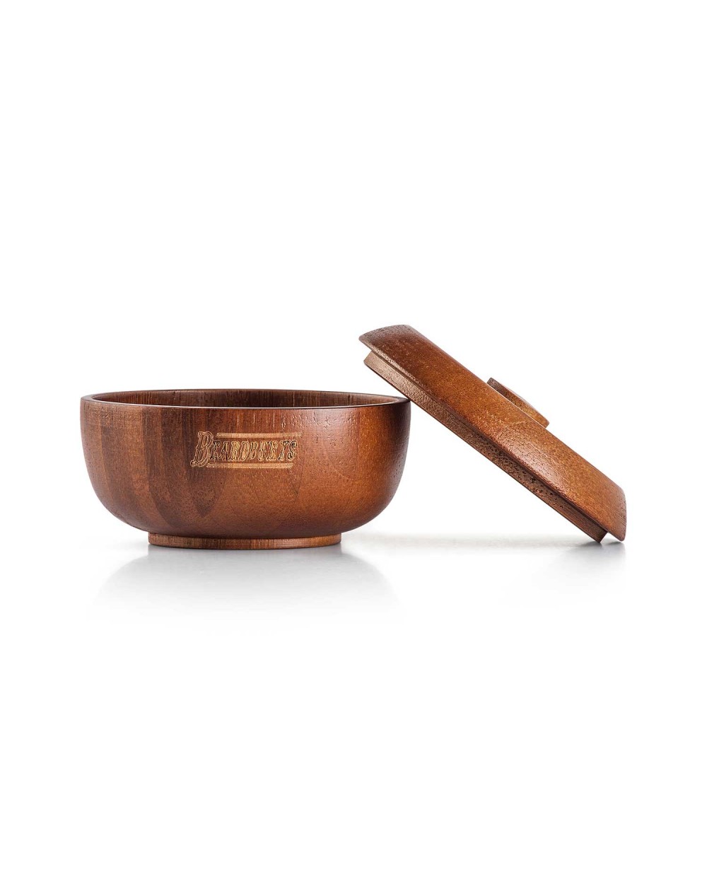 Cuenco de Madera Natural para Afeitado Clásico Beardburys