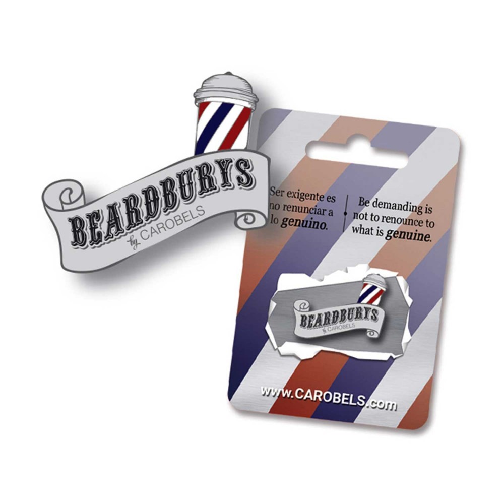 Beardburys Brand Pin