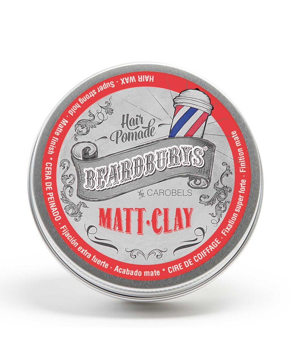 Cera para el pelo Beardburys Matt Clay 100ml