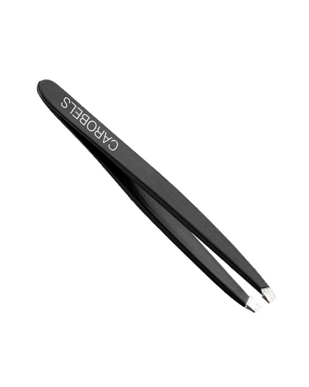 Pinza depilar acero negra