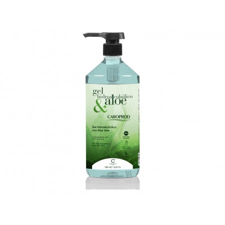 Gel Hidroalcohólico Aloe 1000ml CAROPROD