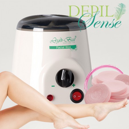 Pack Fusor Facial + Cera Caliente Fresa