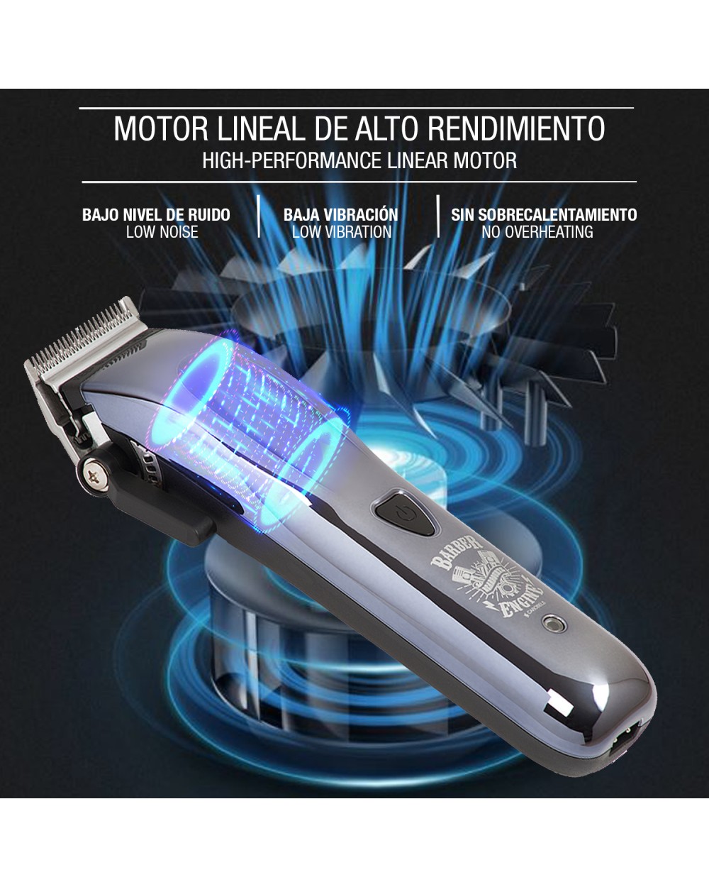 Máquina Cortapelo Profesional Beardburys Fade Boost