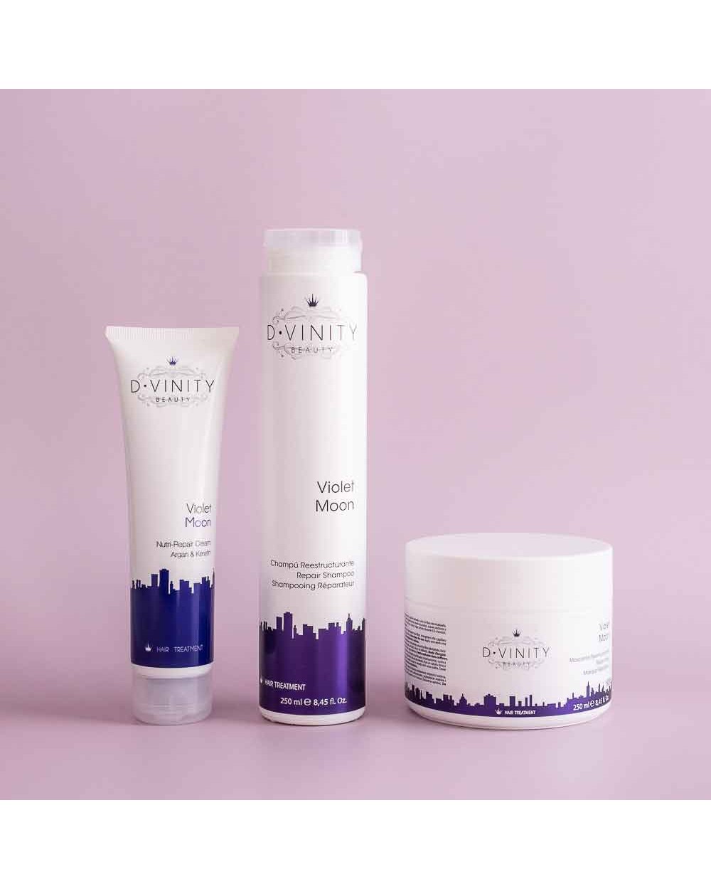 Rutina para Cabello Dañado D·VINITY Violet Moon