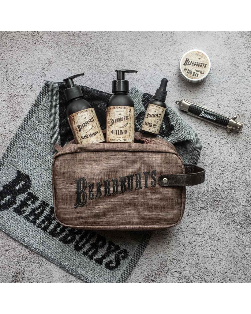 Kit Cuidado de Barba Beardburys