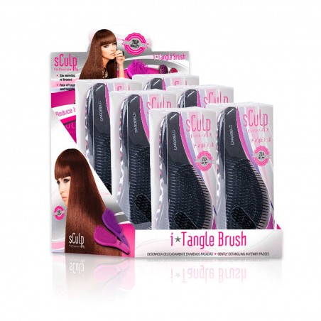 Expositor Cepillos SculpBy i-tangle Leopardo Rosa 6ud