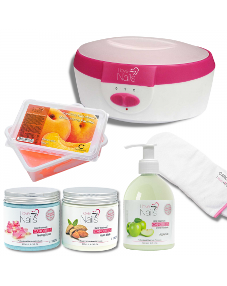 Pack Ritual Parafina Manos y Pies Peach Completo