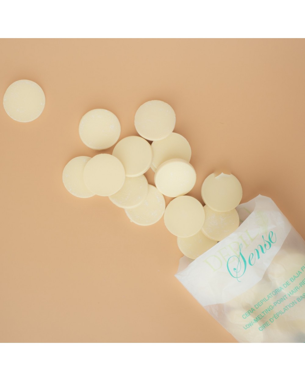 Cera Depilatoria Elastic Chocolate Blanco Depil Sense