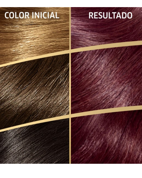 Tinte de pelo Castaño Medio Violín Intenso Nº 4.22 Caroprod