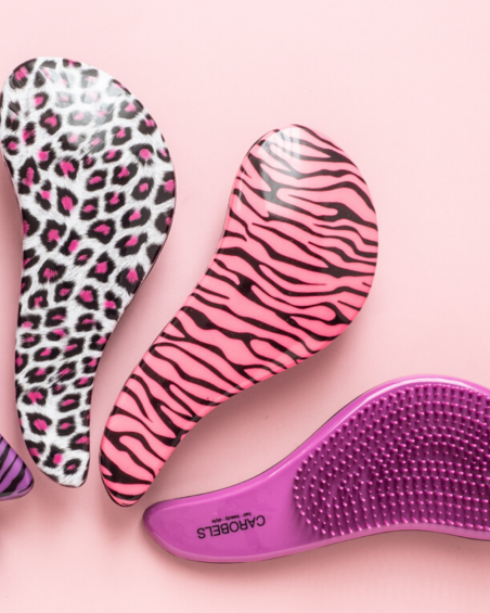 Cepillo Sculpby i-tangle Brush Cebra Rosa