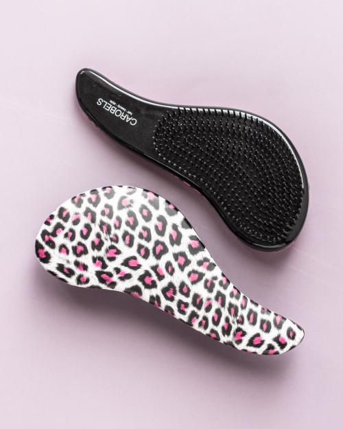 Cepillo Sculpby i-tangle brush Leopardo Rosa