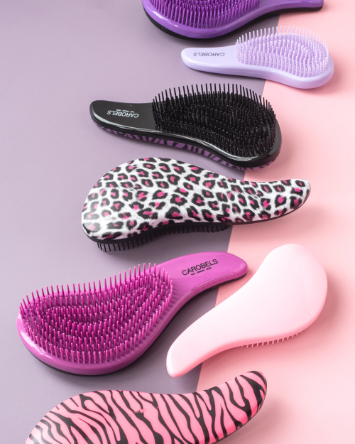 Cepillo Sculpby i-tangle brush Leopardo Rosa