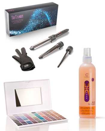 Pack Rizador + Protector Térmico + Paleta Sombras de Ojos