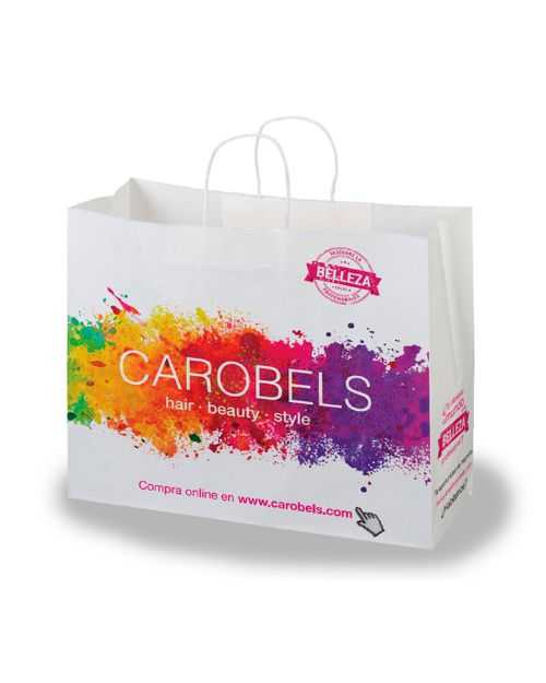 Bolsa de Papel Promocional Carobels Pequeña