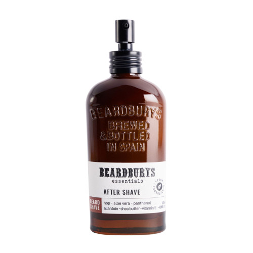 Beardburys Essentials - After Shave con Vitamina E y Aloe Vera 120ml