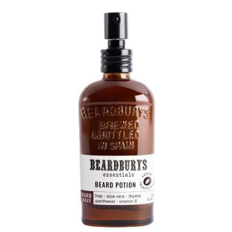 Beardburys Essentials - Beard Potion, Crema Acondicionadora de Barba 50ml