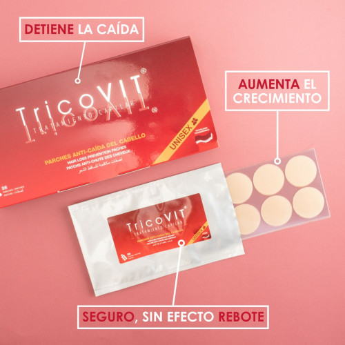 Parches Capilares Anticaida TricoVIT