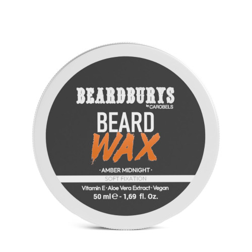 Cera para la Barba Fijación Suave Amber Midnight Beardburys