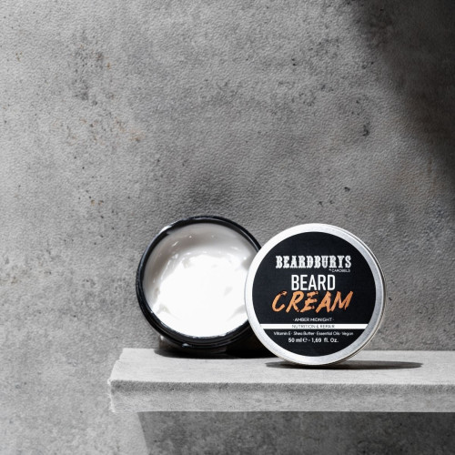 Kit Champú y Crema para Barba Amber Midnight + Neceser Black Edition
