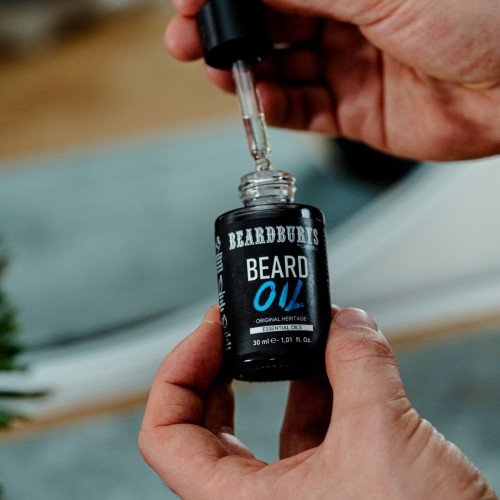 Kit Champú y Aceite de Barba Original Heritage + Neceser Black Edition