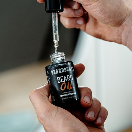 Kit Champú y Aceite de Barba Amber Midnight + Neceser Black Edition