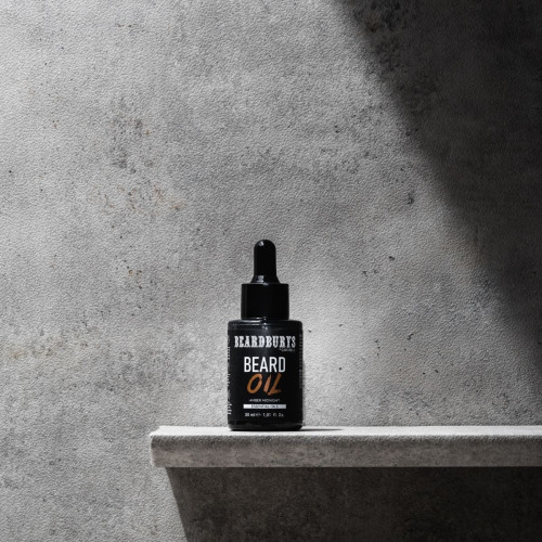 Kit Champú y Aceite de Barba Amber Midnight + Neceser Black Edition