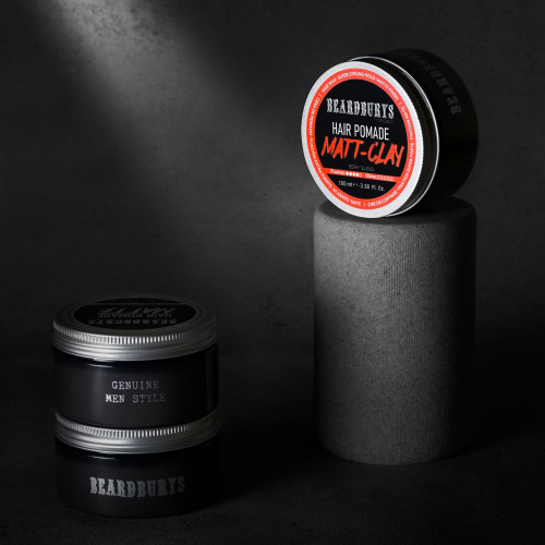Cera para el pelo Beardburys Matt-Clay