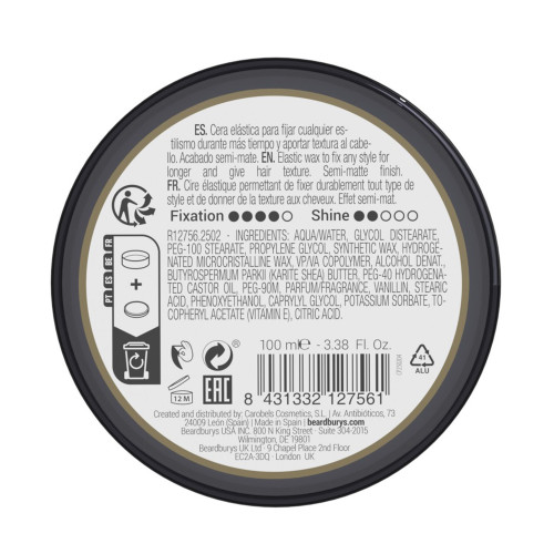 Cera para el Pelo Spider Beardburys