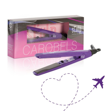Plancha de pelo de viaje Sculpby Mini Chroma Violet