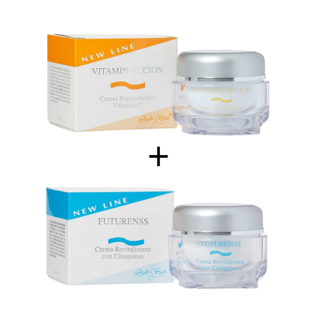 Pack Cremas Vitamin Acción + Futurness | Rutina antiedad y antioxidante