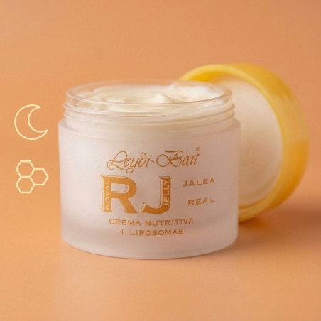 Crema facial nutritiva  Noche Jalea Real Leydi Bait| Efecto antifatiga, oxigena e hidrata