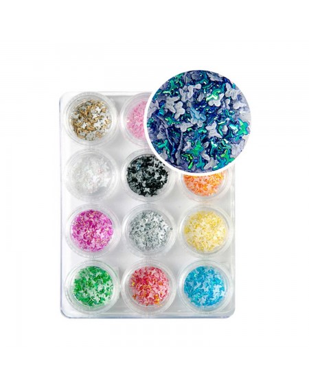 Decoración uñas Fabric Butterfly Set