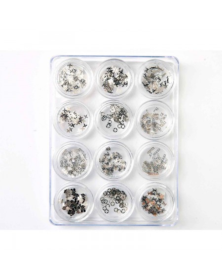 Decoración uñas Silver Shape Brands Se 2