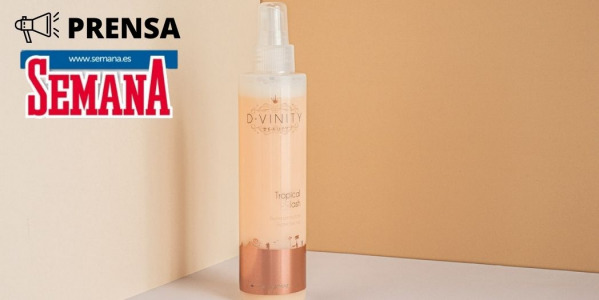 Revista Semana: Spray D.Vinity Tropical Splash para proteger el cabello del sol